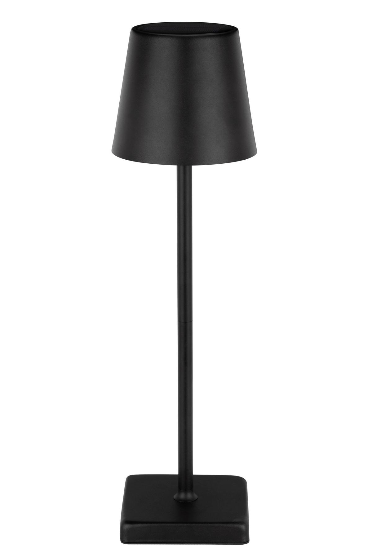 LAMPA SOLARNA MOBILE - czarny/biały, Basics, tworzywo sztuczne/metal (10,7/38cm) - Ambia Garden