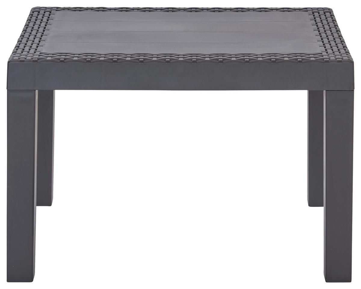Garnitură grădină Arena - antracit/gri, Modern, plastic (53/53/40cm)