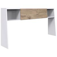 Ágy Feletti Polcos Elem Norderney - tölgyfa színű/fehér, Konventionell, faalapú anyag (209/107/39cm) - Carryhome