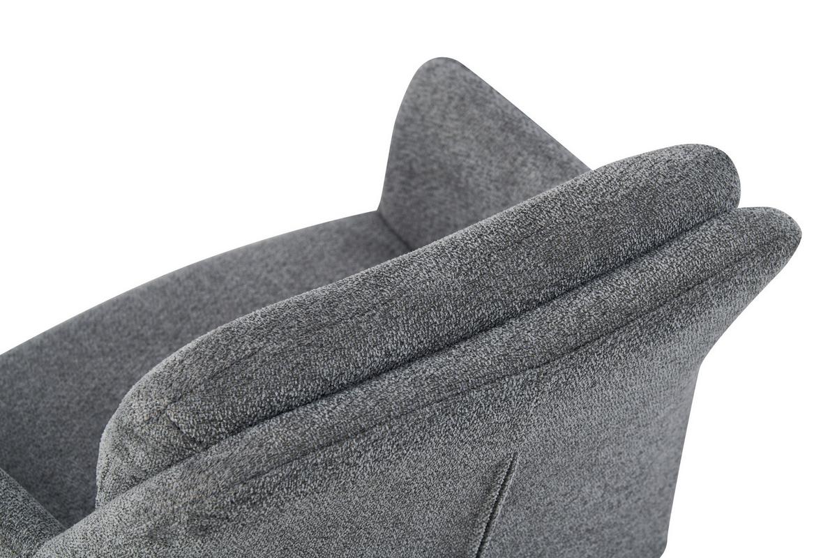 Set Stolov Sophie, Antracit, 2 Kos - črna/antracit, Moderno, kovina/tekstil (53/87/62cm) - MID.YOU