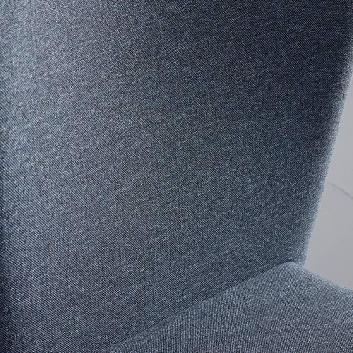 KRZESŁO NIO - niebieski/czarny, Modern, metal/drewno (43/86/53cm) - Bessagi Home