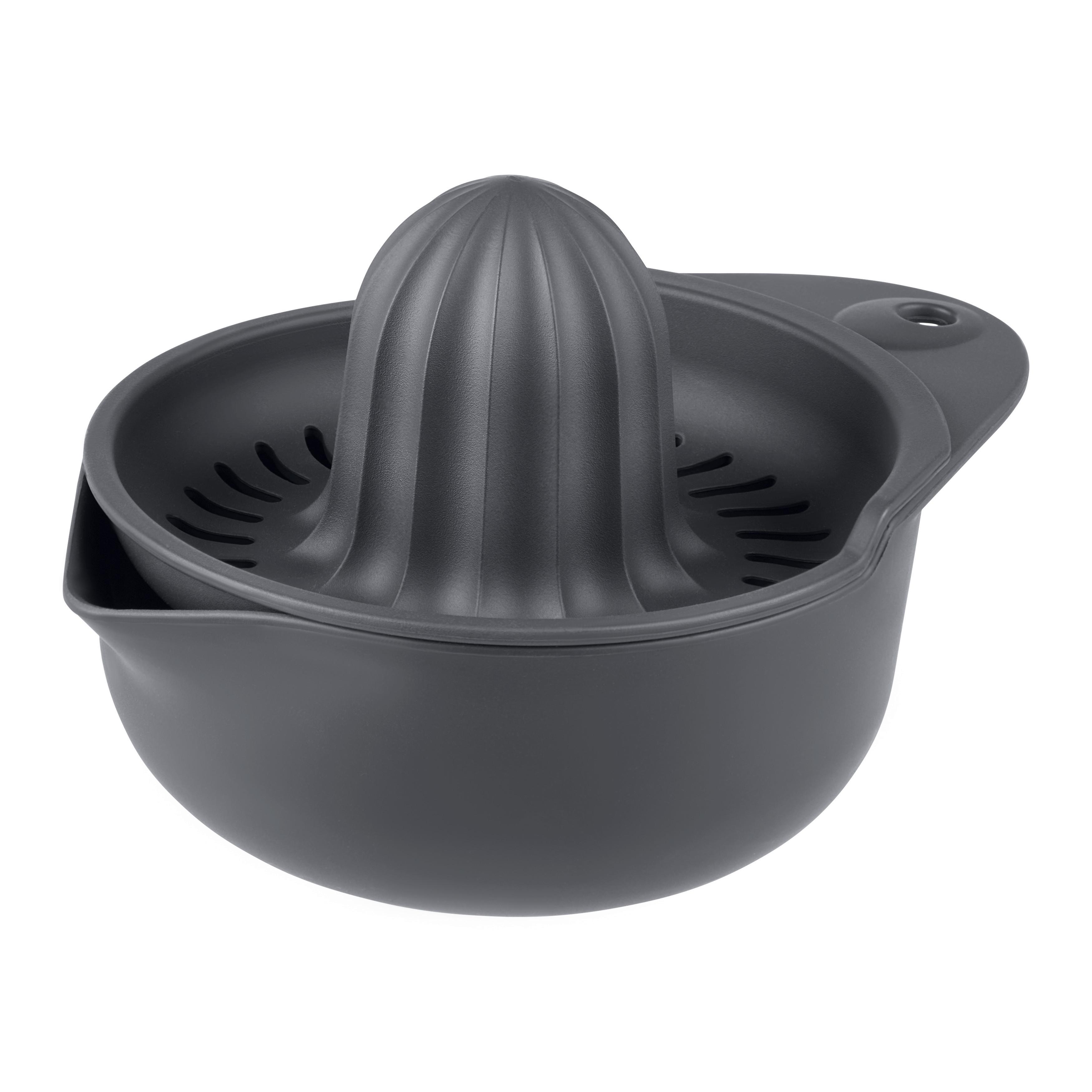 CITRUSPRESS KIKI - mörkgrå, Klassisk, plast (14,5/11cm) - Mömax