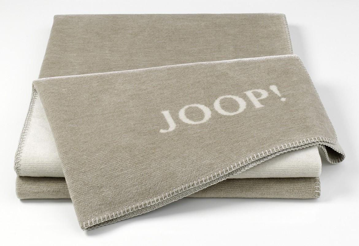 KOC DOMOWY JOOP! MELANGE-DOUBLEFACE - kolor naturalny/kolor piaskowy, Design, tkanina (150/200cm) - Joop!