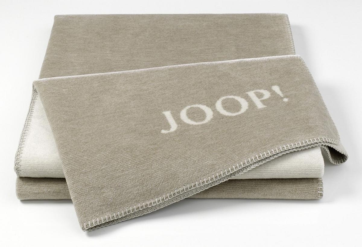 KOC DOMOWY JOOP! MELANGE-DOUBLEFACE - kolor naturalny/kolor piaskowy, Design, tkanina (150/200cm) - Joop!