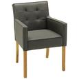 Stuhl Grau - Grau, MODERN, Holz (58/88/53cm) - Zandiara Stuhl Grau - Grau, MODERN, Holz (58/88/53cm) - Zandiara