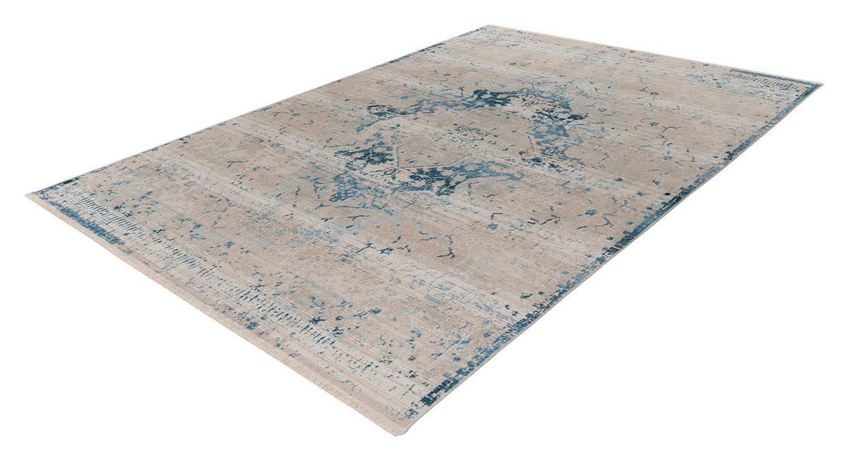 Vintage-teppich Dilan 200 - Blau, Konventionell, Textil (80/150cm) - Kayoom