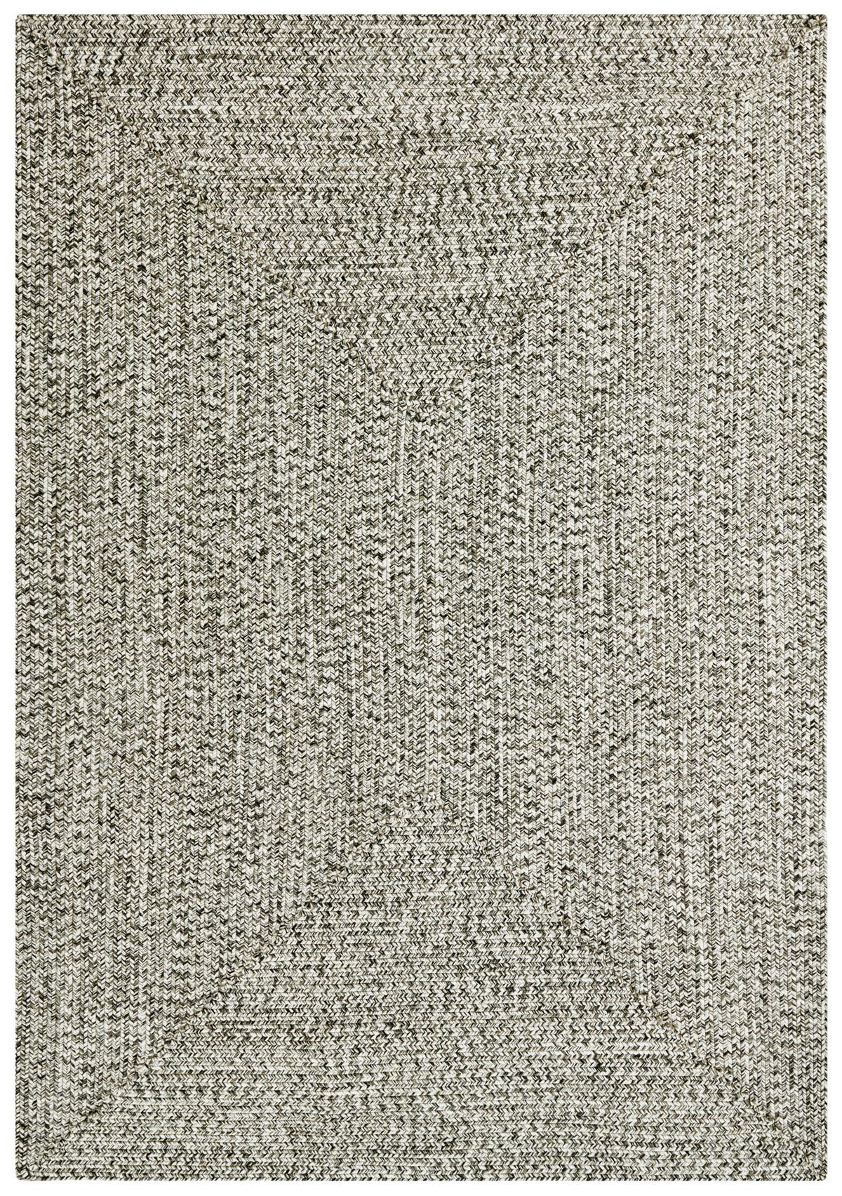 Outdoorteppich Trenzado Greige ca. 80x150cm - Greige/Multicolor, Design, Kunststoff (80/150cm)
