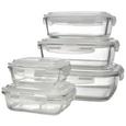 Vorratsdosenset Jenny, 5-teilig - Klar/Transparent, Glas/Kunststoff - Mömax modern living Vorratsdosenset Jenny, 5-teilig - Klar/Transparent, Glas/Kunststoff - Mömax modern living