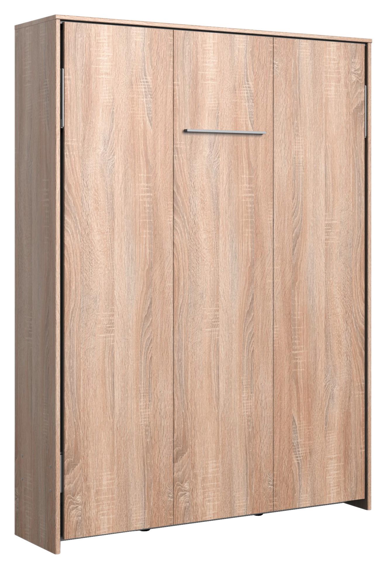Klappbett Juist ca. 140x200 cm Eiche - Eichefarben, KONVENTIONELL, Holz/Holzwerkstoff (140/200cm) - MID.YOU