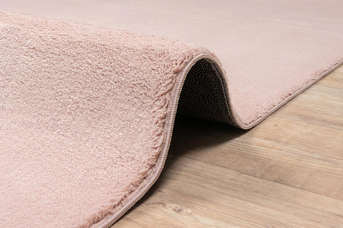 Fellteppich Loft Rosa ca. 140x200cm - Rosa, KONVENTIONELL, Textil (140/200cm)