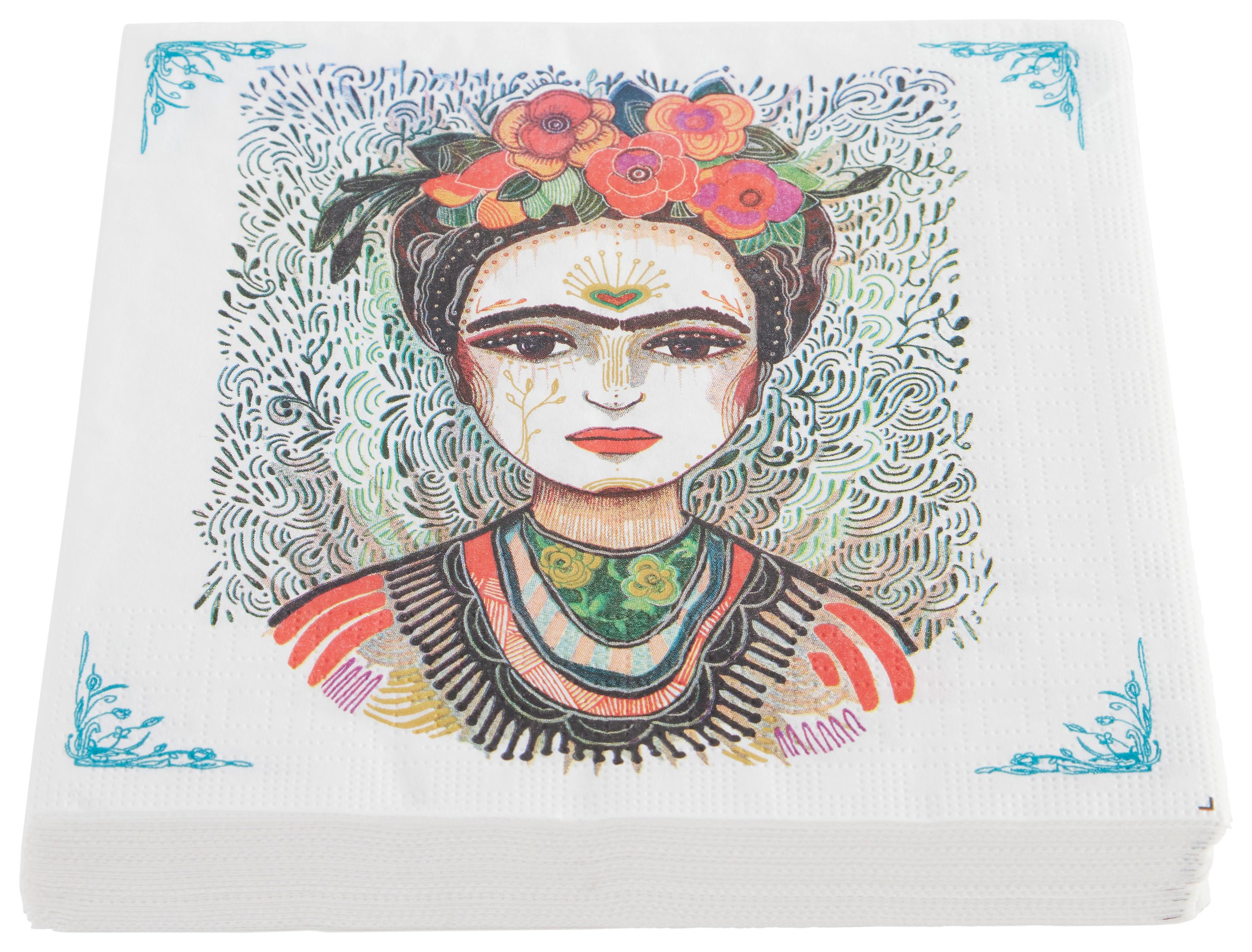 Szalvéta Kai - színes, papír (33/33cm)