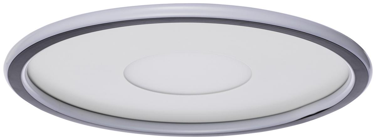 LED Mennyezeti Lámpa Hedy 40cm - fekete/fehér, Modern, műanyag/fém (40/5cm) - Premium Living