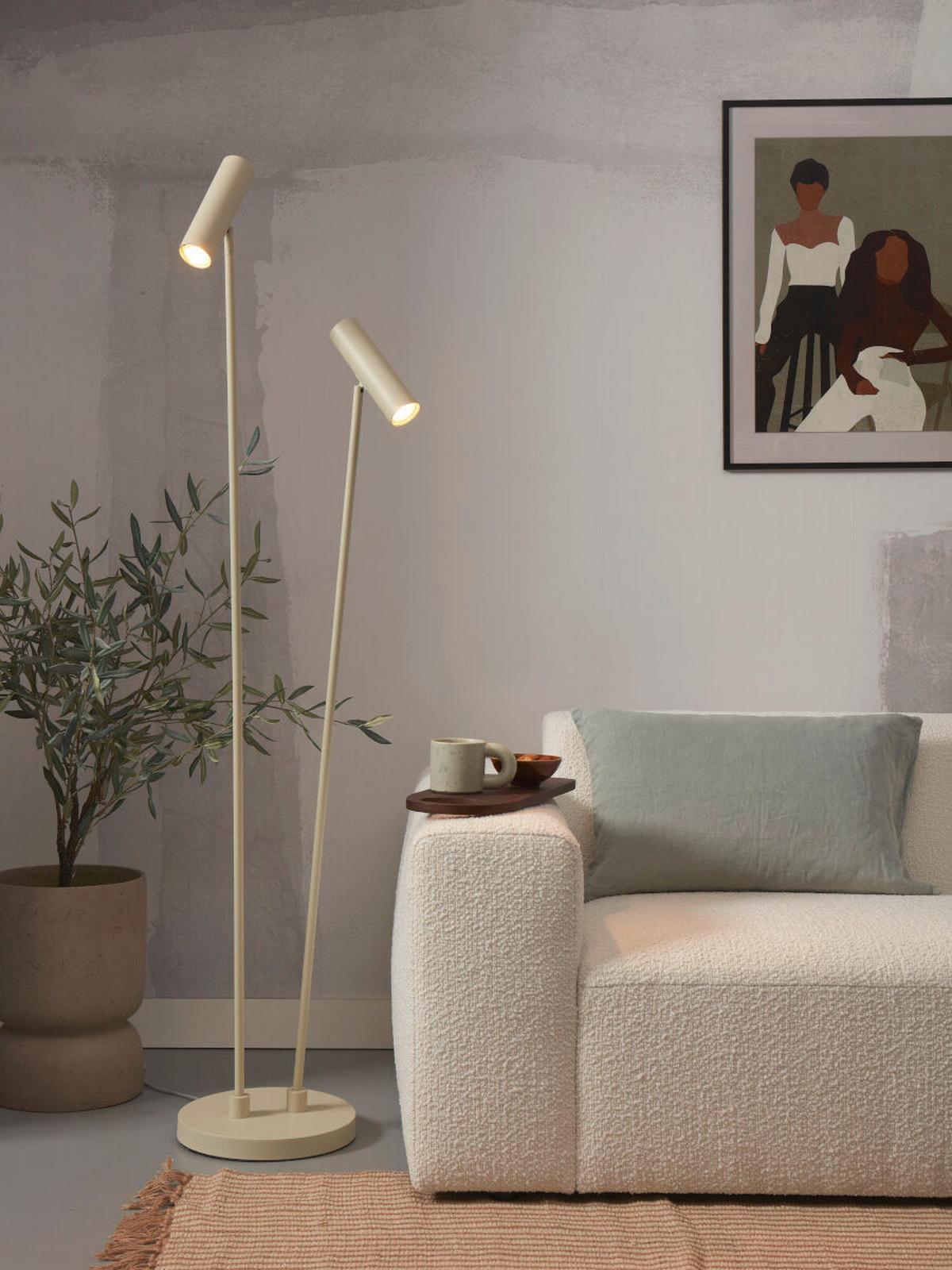 Állólámpa Havana/f/sg - zöld, Trend, fém (30/162cm) - It's about Romi