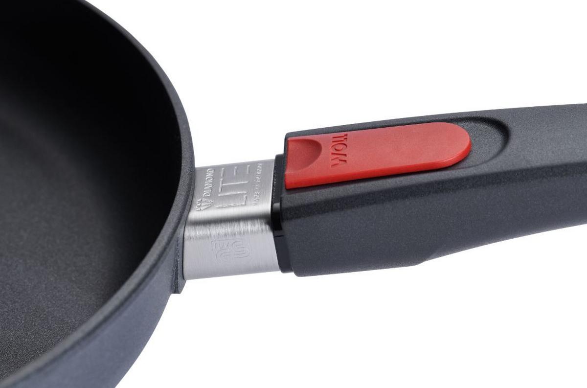 ZESTAW PATELNI NB-DPI-SET-0003 - czarny, Basics, metal (20+28cm) - WOLL