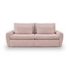Canapea extensibila MEVI - roz, Modern (240/72-90/120cm) - Premium Living