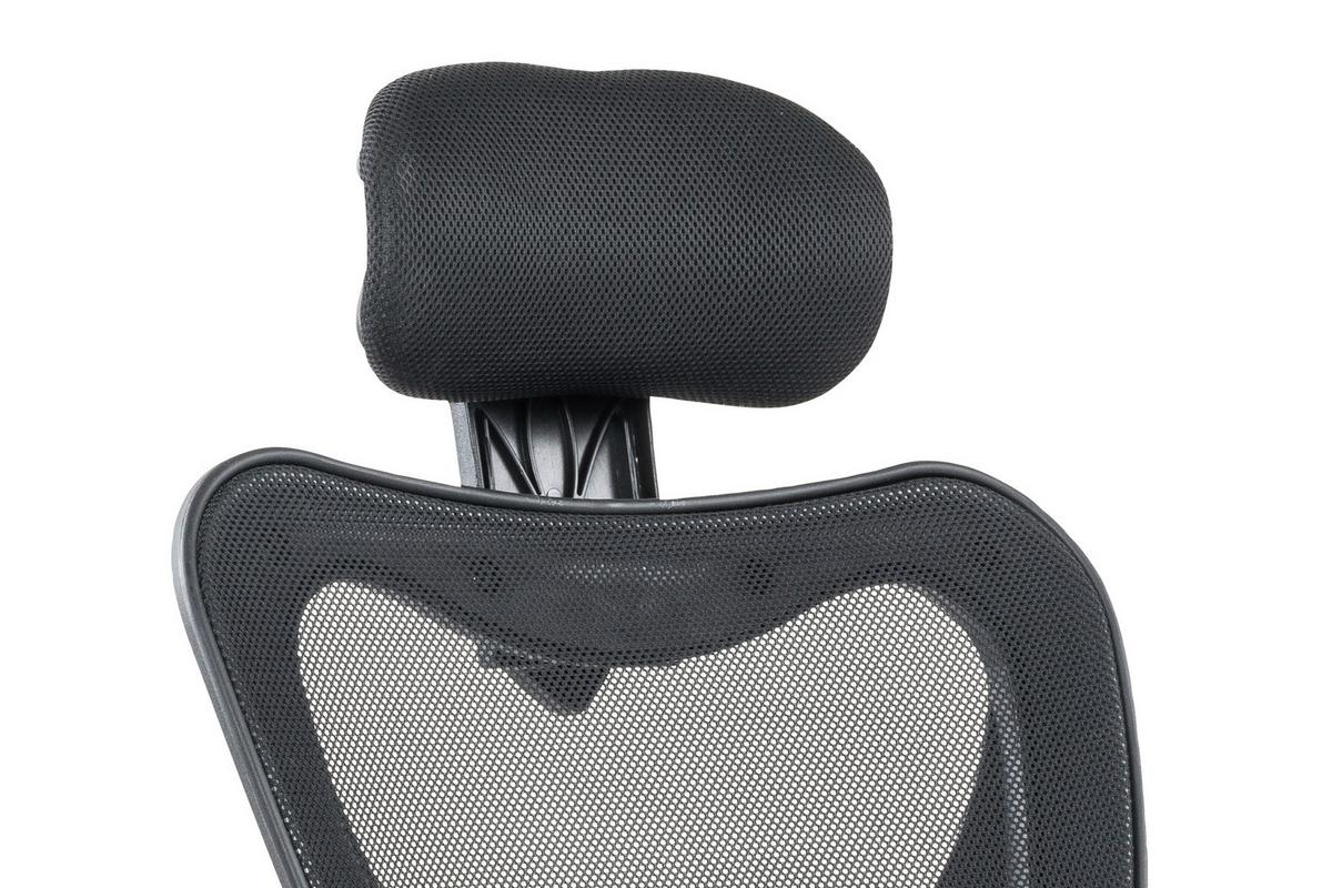 Pisarniški Stol Büro, Črna - srebrne barve/črna, Moderno, kovina/umetna masa (65/114/60cm) - Livetastic