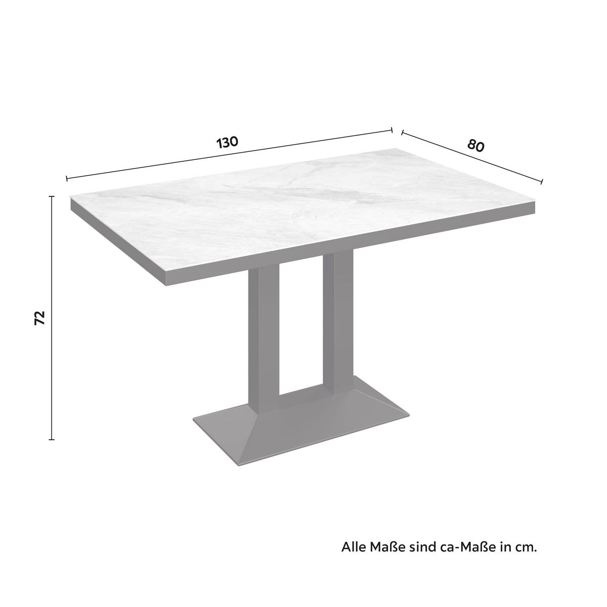 Dining-Loungeset Polly Hellgrau Outdoorstoff/Metall - Dunkelgrau/Hellgrau, MODERN, Kunststoff/Textil - Bessagi Garden
