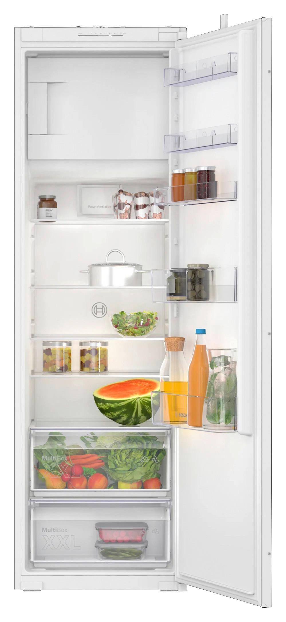 Kühlschrank KIL82NSE0 - Weiß Hochglanz/Weiß, MODERN, Metall (54,1/177,2/54,8cm) - Bosch