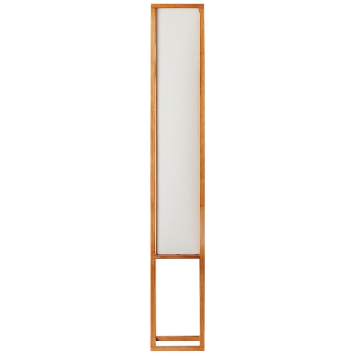Stehleuchte Seaside max. 40 Watt - Naturfarben/Weiß, Natur, Holz/Textil (19/120/19cm) - Brilliant