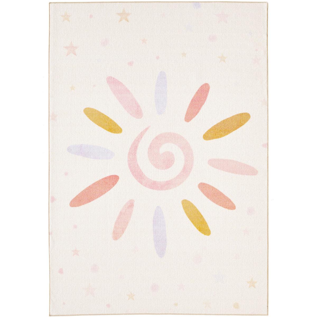 Kinderteppich Play Creme ca. 80x120cm - Creme, Design, Textil (80/120cm) - Ben'n'jen