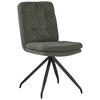 Stuhl Nova Grün/Schwarz - Schwarz/Grün, MODERN, Textil/Metall (48/89/67cm) - Premium Living