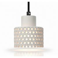 Hängeleuchte Lace Weiß max. 40 Watt - Weiß, MODERN, Keramik (12/167cm) - Bessagi Home