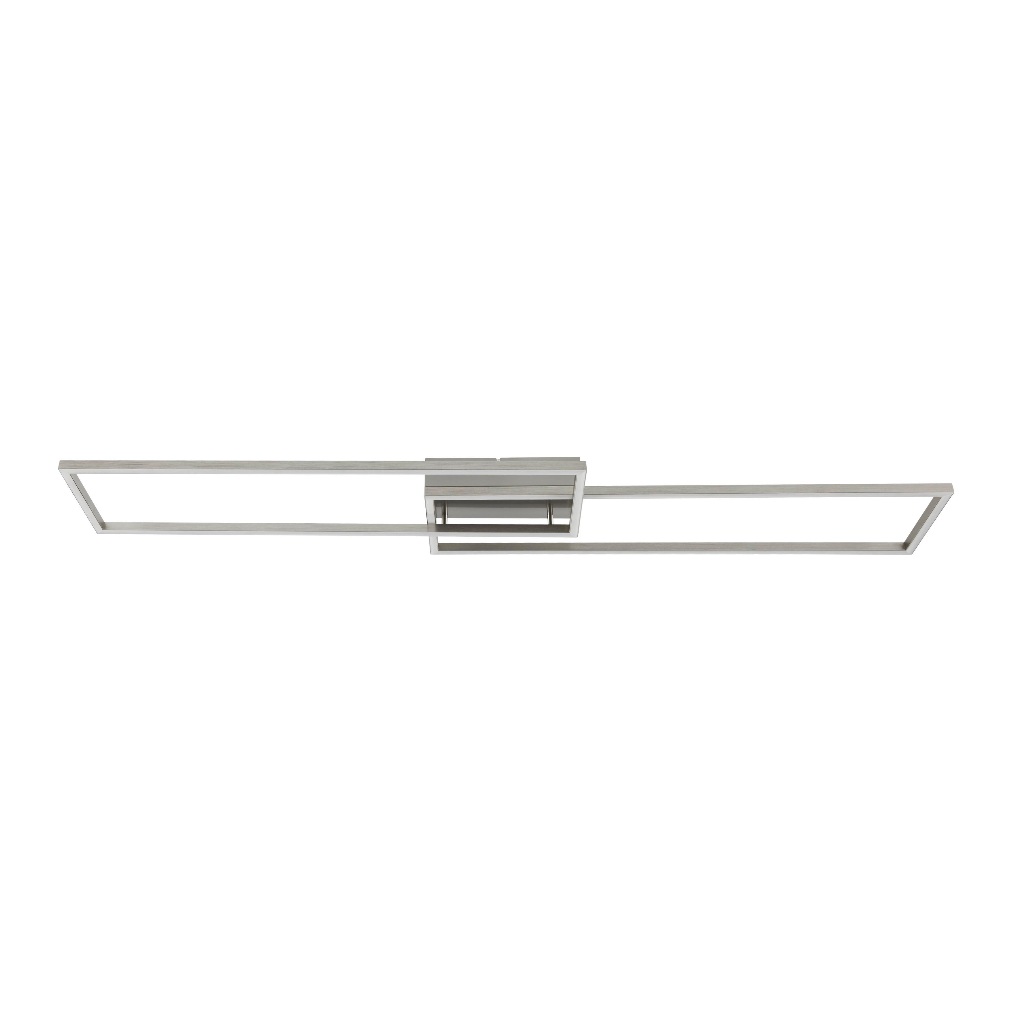 Lampa sufitowa LED IVEN IVEN - srebrny, tworzywo sztuczne/metal (110/25/6cm)