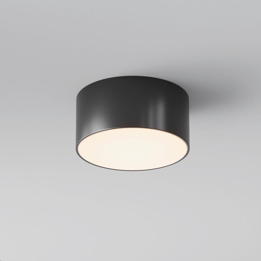 Aussendeckenleuchte Zon Ip - Schwarz, Modern, Metall (12/5,8cm) - MAYTONI
