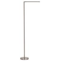 Stoječa Led-svetilka Carlo, S Sijalko - srebrne barve, Basics, kovina (40/3cm) - Globo
