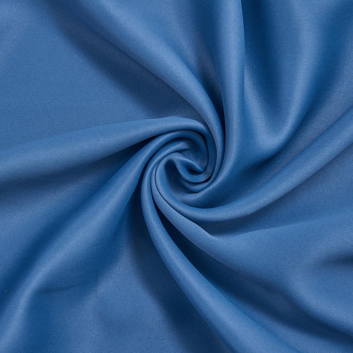 Verdunkelungsvorhang Riccardo Blau ca. 145x245cm - Blau, MODERN, Textil (140/245cm) - Premium Living