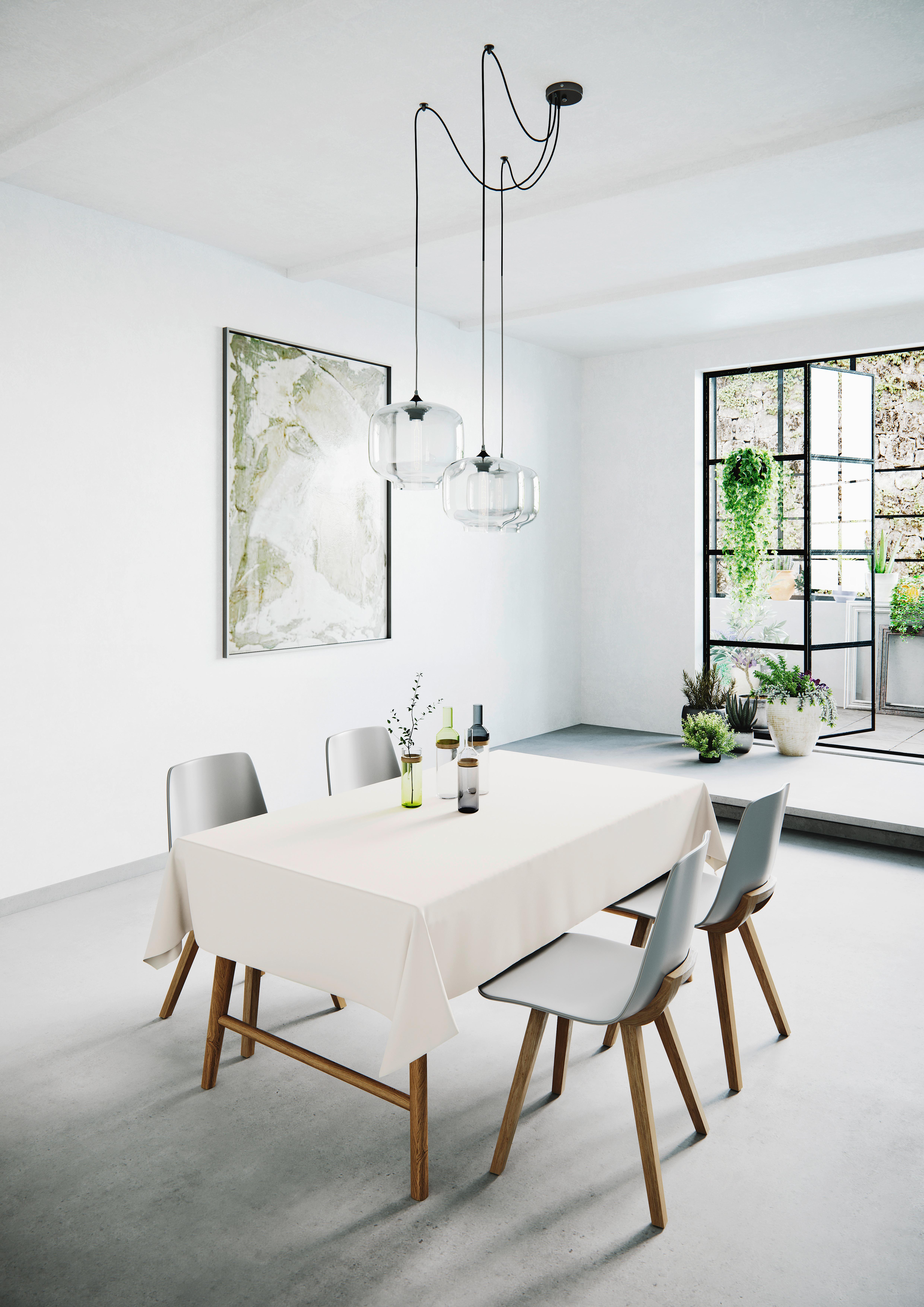 Tischdecke Waltraud Beige ca. 135x240cm - Beige, Textil (135/240cm)