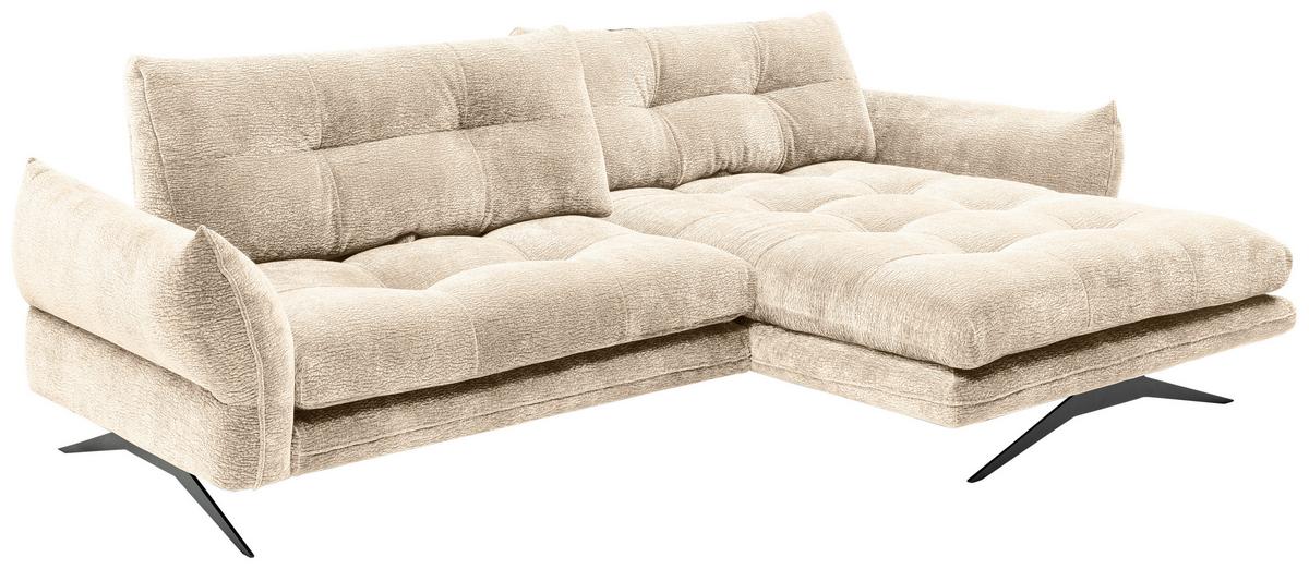 Coltar BAXTER - bej, Modern, textil (280/68-87/177cm) - Premium Living