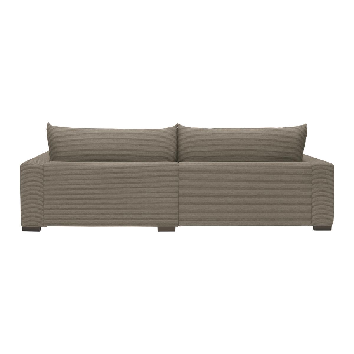 Megasofa Pedro Taupe - Taupe, MODERN, Holz/Holzwerkstoff (261/83/124cm) - Mömax