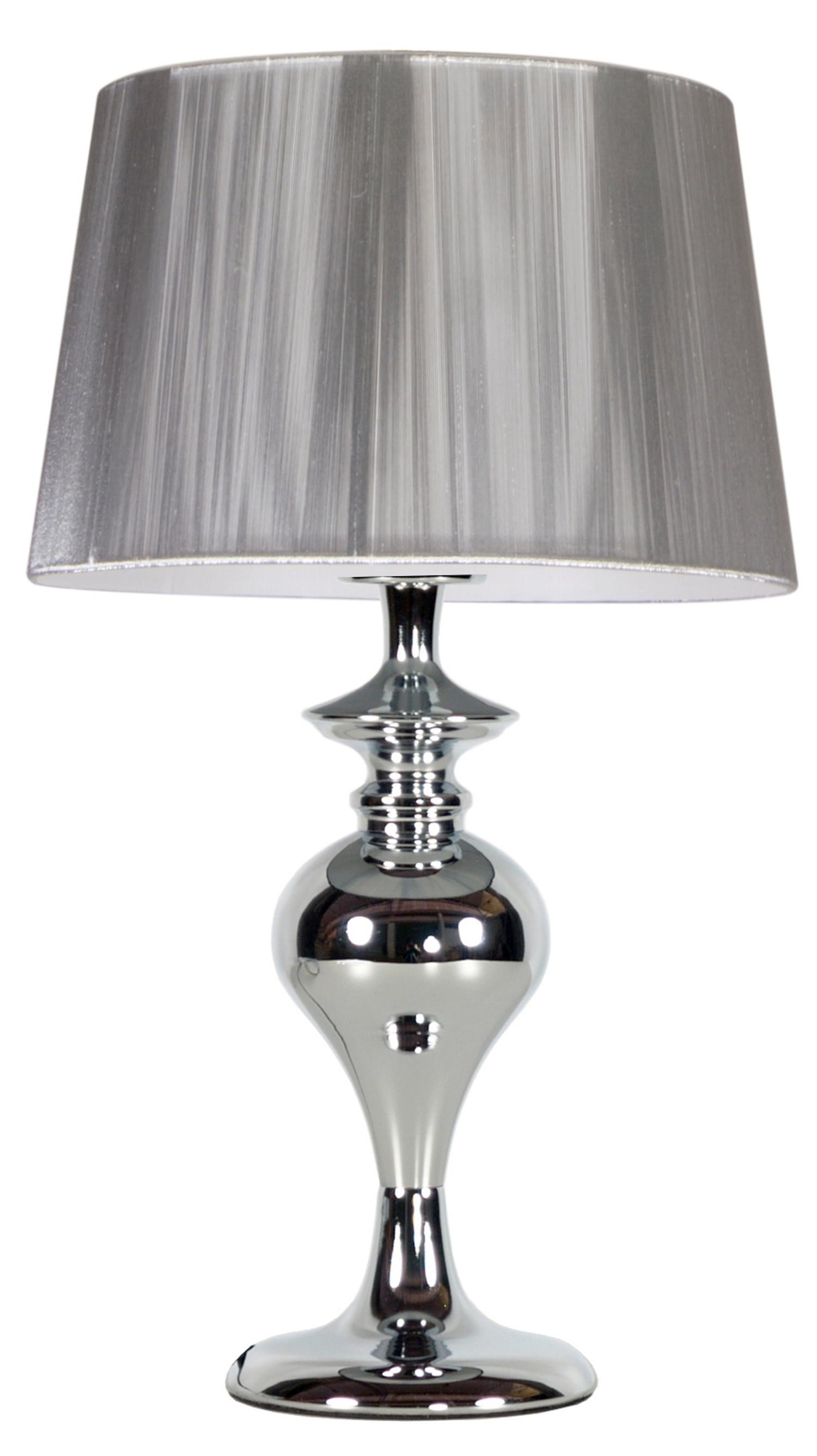 Stolna Svjetiljka 41-11954 - srebrne boje, Design, metal (24/24/40cm)