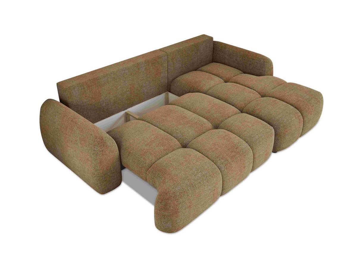 Kutna Garnitura Wind - narančasta/crna, Moderno, tekstil/plastika (273/68-82/183cm) - Premium Living