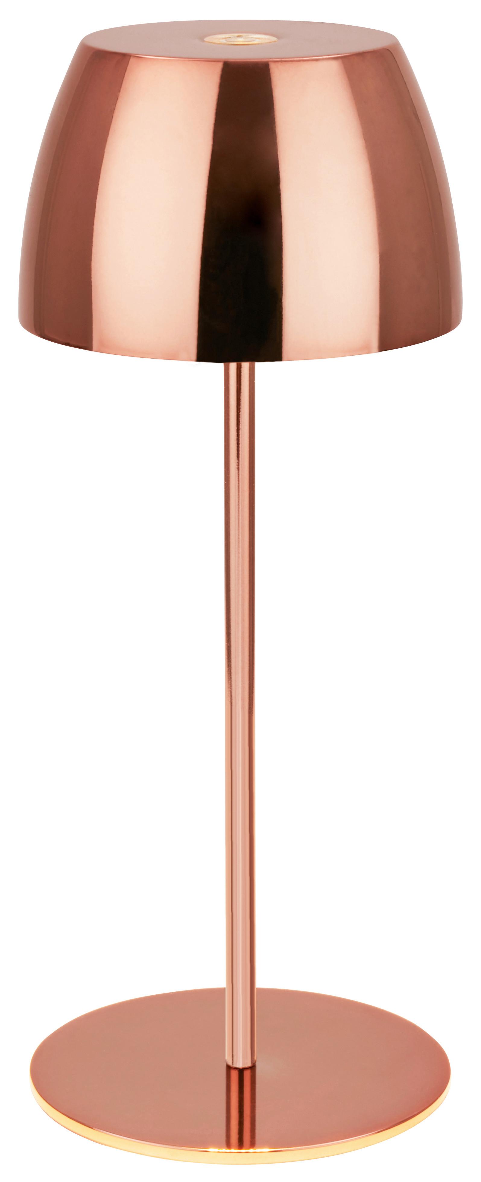Akku-Tischleuchte Serina Mini Kupferfarben max. 2,5 Watt - Kupferfarben, MODERN, Kunststoff (8/20cm) - Briloner