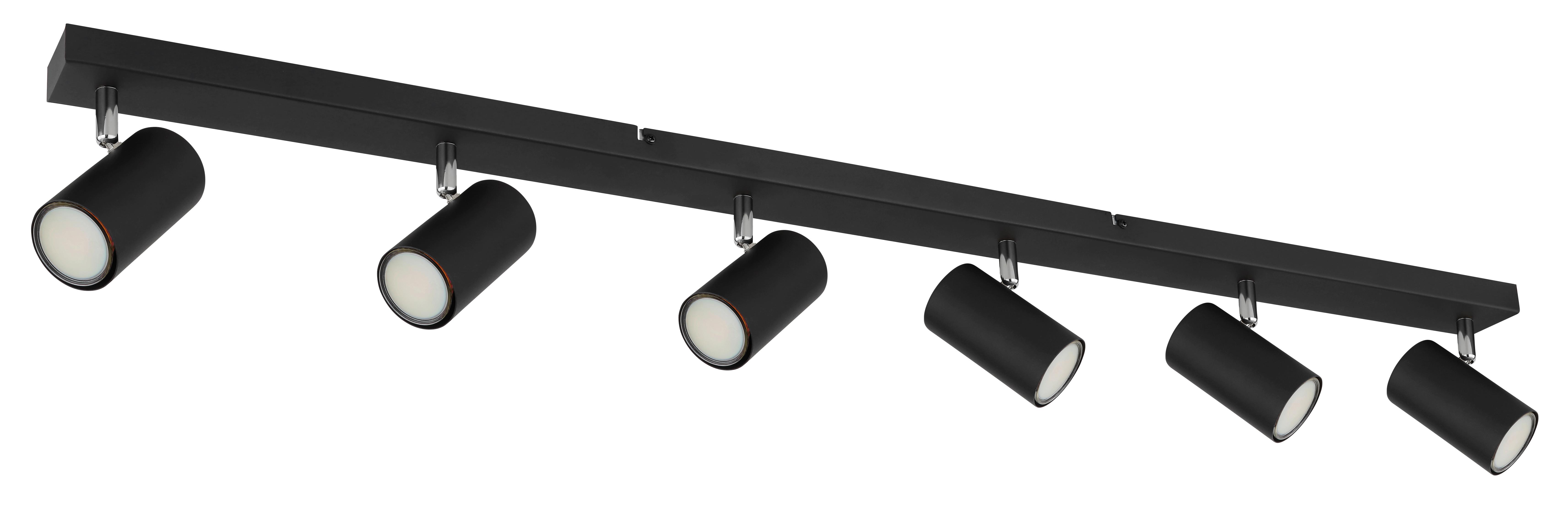 Strahler Robby max. 35 Watt - Schwarz, Design, Metall (115/6/12cm) - Globo