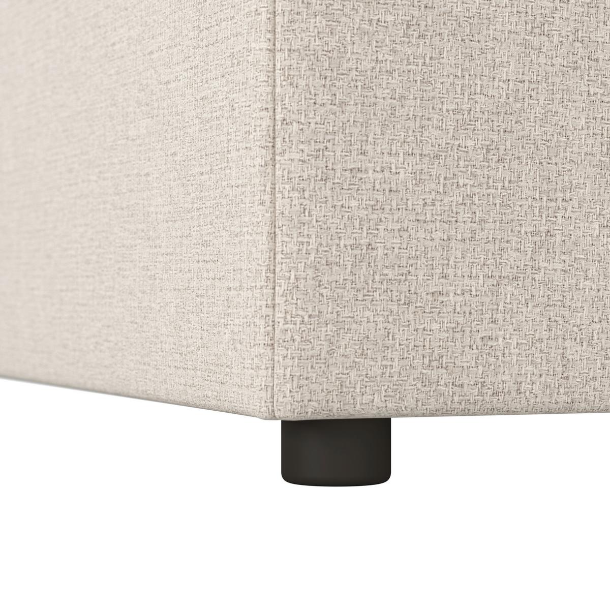 Pat boxspring Marco Beige, cca. 140x200 cm - crem, Modern, lemn/textil (140/200cm) - Bessagi Home