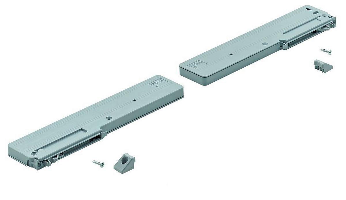 Ajtócsillapító Silent System - szürke, Basics, műanyag (6,7/27cm)