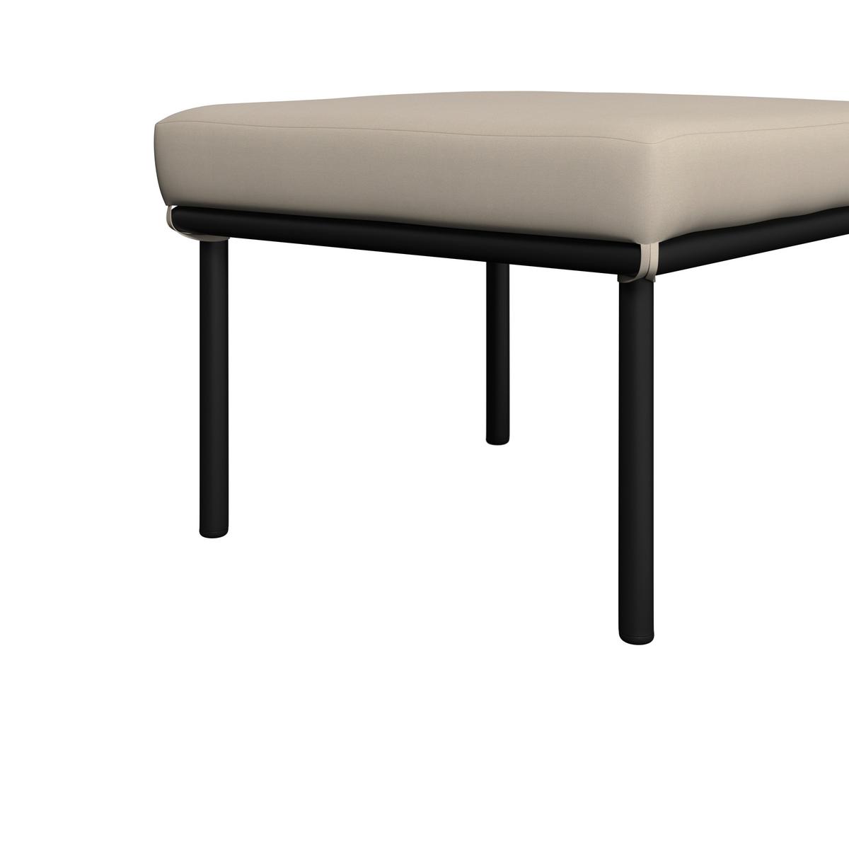 KOMPLET MEBLI TARASOWYCH SOLARA - beżowy/kremowy, Modern, tworzywo sztuczne/metal (180/73/69cm) - Ambia Garden