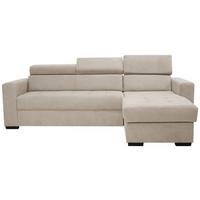 Kutna Garnitura Marco - bež/crna, Konvencionalno, drvni materijal/drvo (238/78-94/170cm) - Modern Living