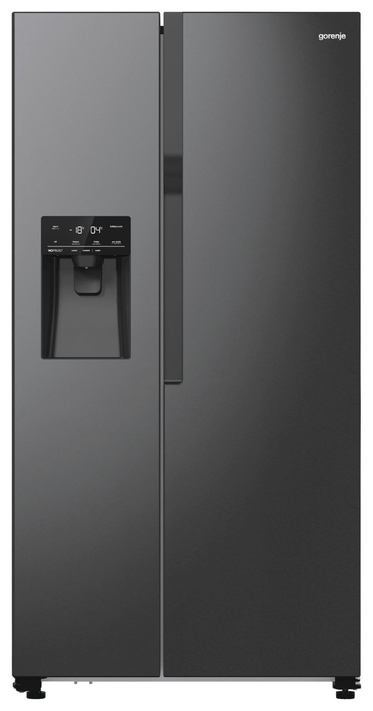 Kühl-Gefrier-Kombination NRR9185ESBXL - Edelstahlfarben, MODERN, Metall (91,5/178,6/69,8cm) - Gorenje
