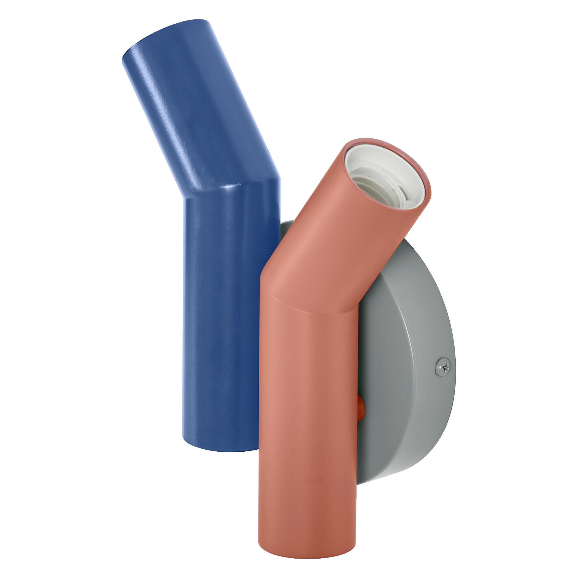 KINKIET DECOR STRAW WALL 2XE27 - Design, metal (18/7.7/21cm) - Osram