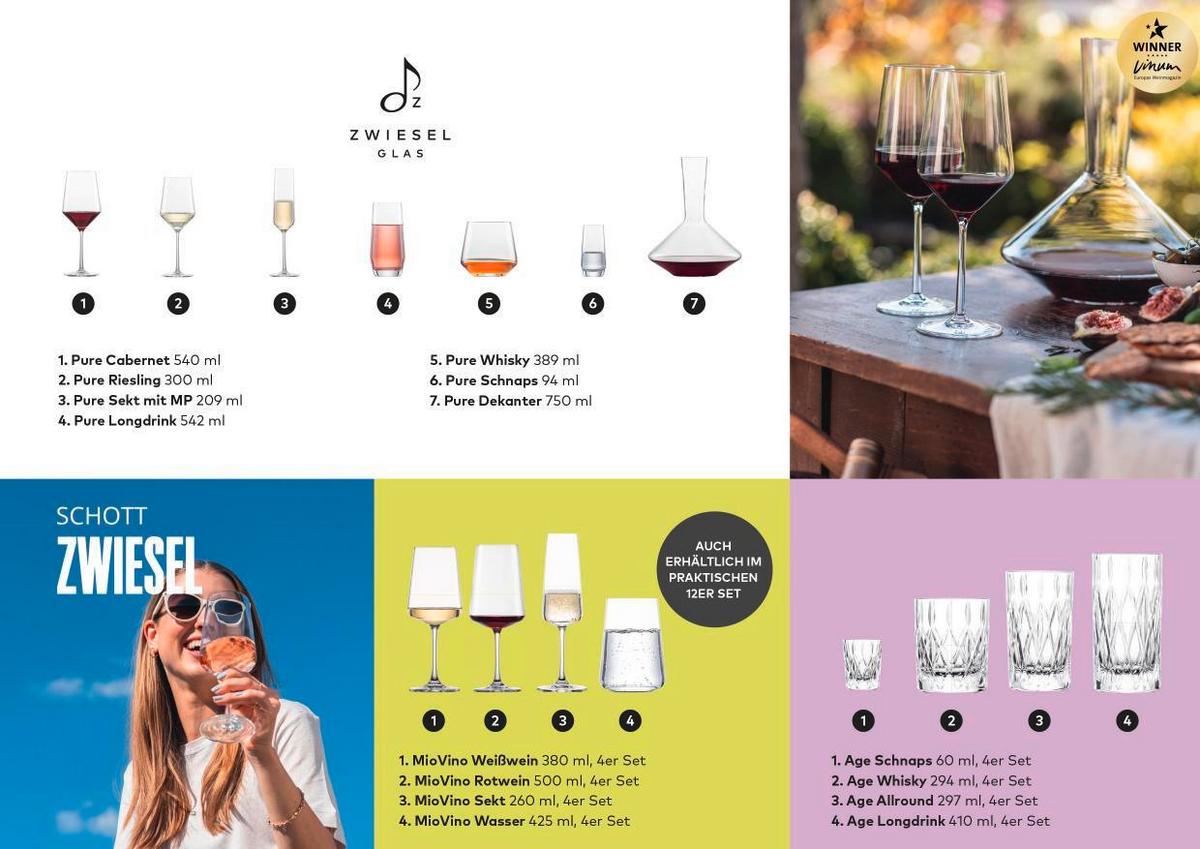 KIELISZEK DO WINA CZERWONEGO 122315 / 112413 - przejrzysty, Basics, szkło (0,9/24,4cm) - Zwiesel Glas