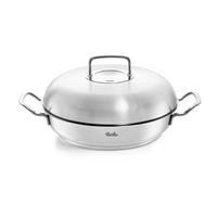 PATELNIA DO SERWOWANIA 084-388-28-000/0 FISSLER - kolor srebrny, Basics, metal (28cm) - Fissler