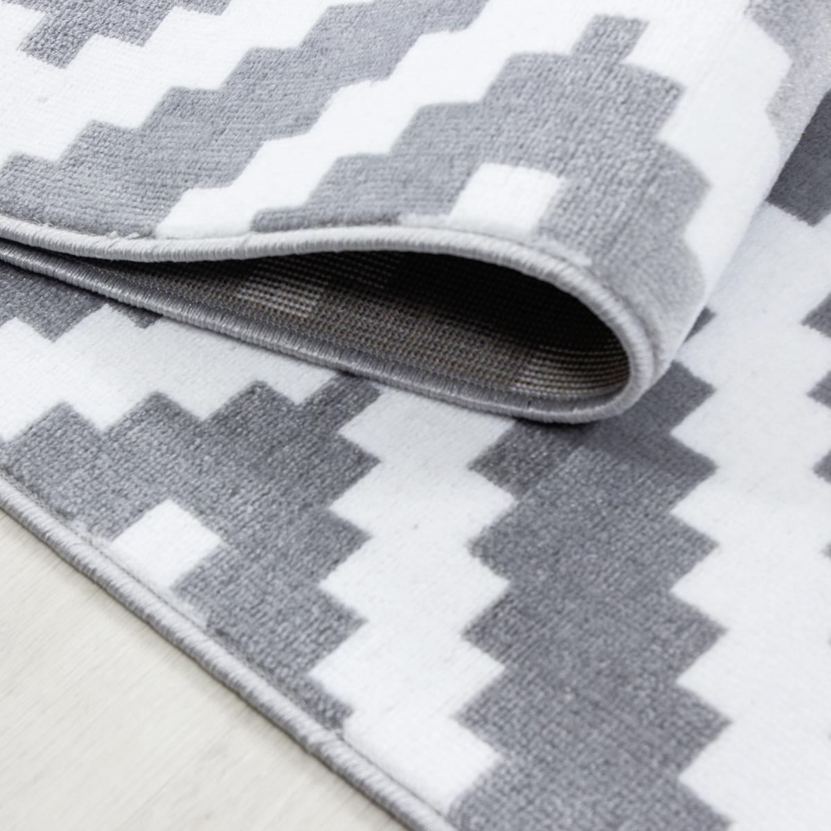 Webteppich Plus Grey Grau ca. 120x170cm - Grau, KONVENTIONELL, Textil (120/170cm) - Novel