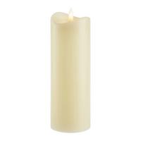 LED-Kerze Sven Creme - Creme, Konventionell, Naturmaterialien (7/20cm)
