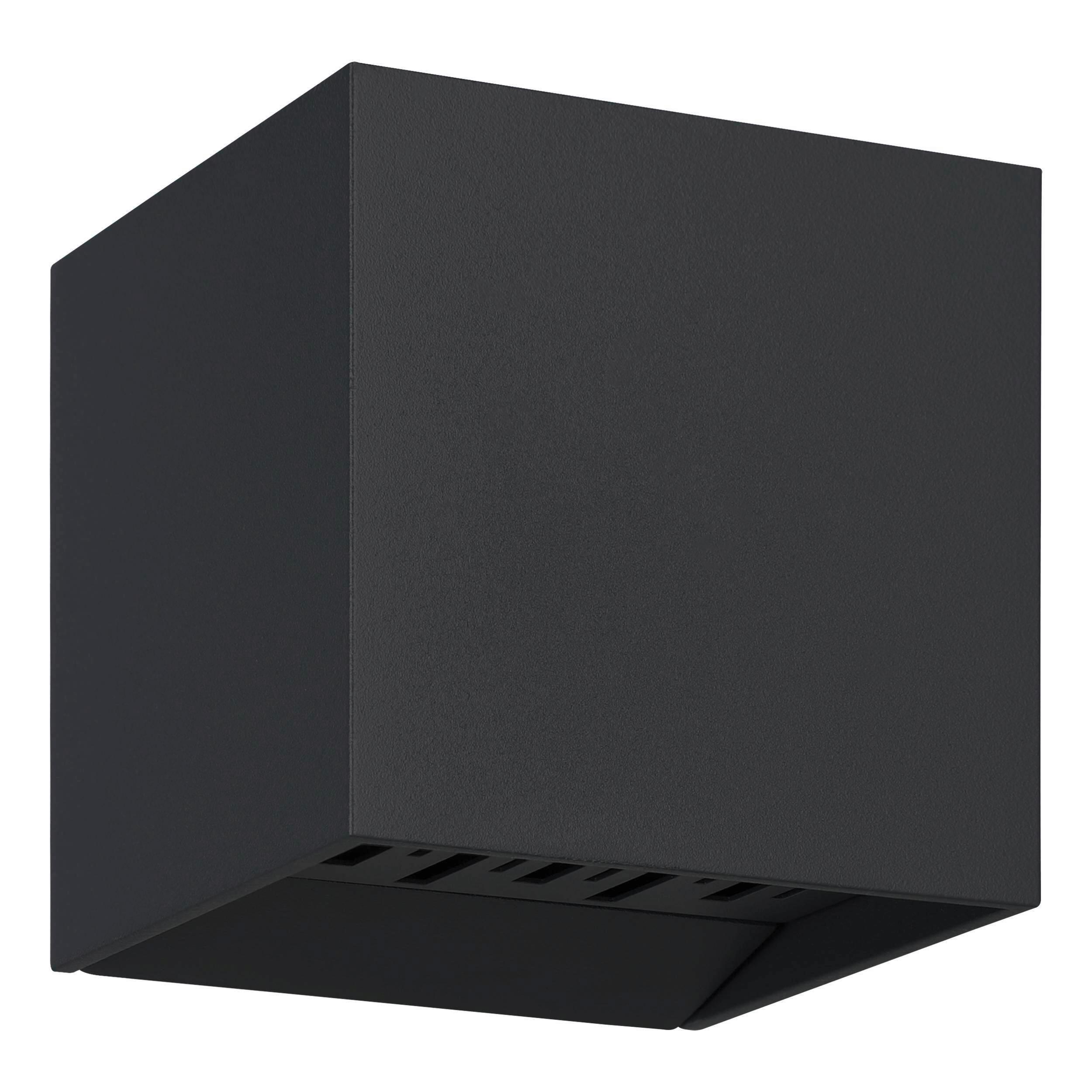 Aussenwandleuchte 900445_calpino 2 - Anthrazit, Basics, Metall (10,5/10,5/11cm) - Eglo