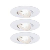 Deckenleuchte EBL Set in Weiß max. 6 Watt - Weiß, Basics, Kunststoff (8,2cm) - Paulmann