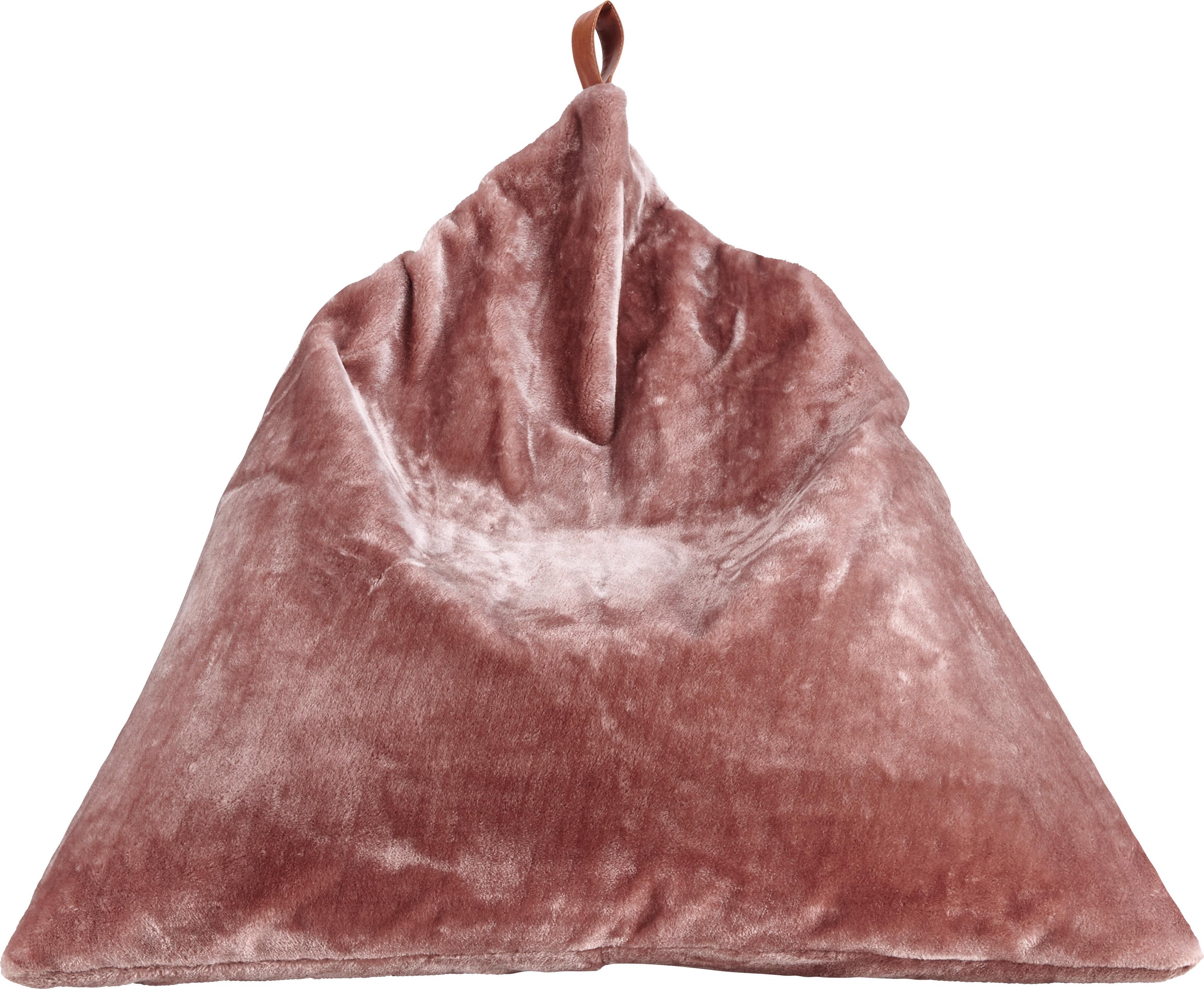 Ülőzsák Lilia - Rózsaszín, modern, Textil (100/100/100cm) - Bessagi Home